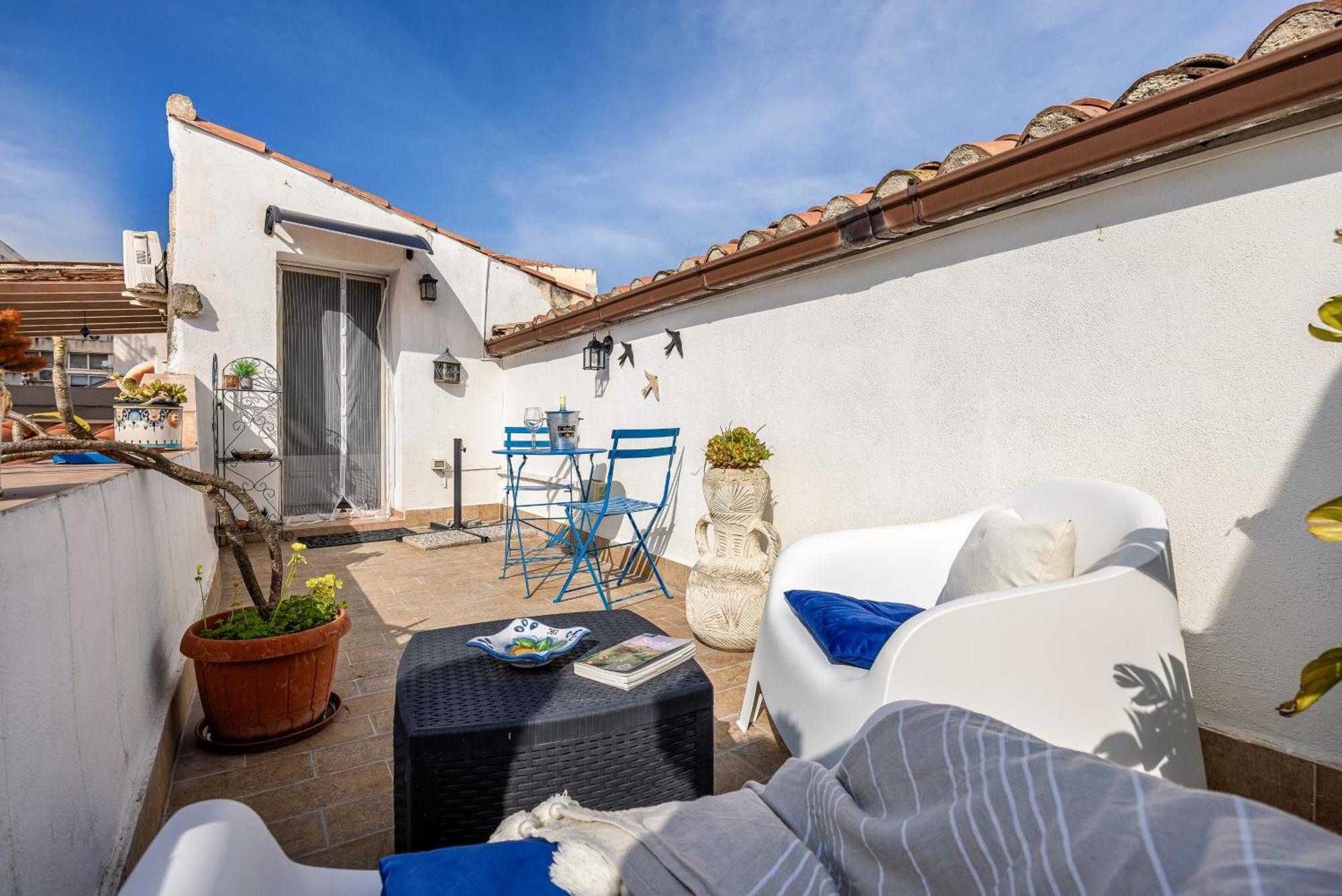 Sofia'S Apt Loft Incantevole Con Terrazza Privata Palermo Buitenkant foto